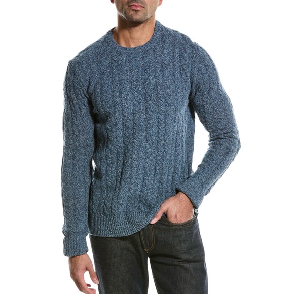 Todd Snyder Other - Todd Snyder 100% Lambswool Cable Knit Sweater NWT